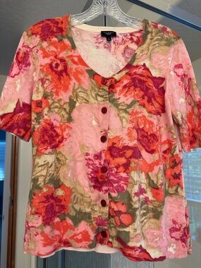 Talbots Cardigan SZ L Petite